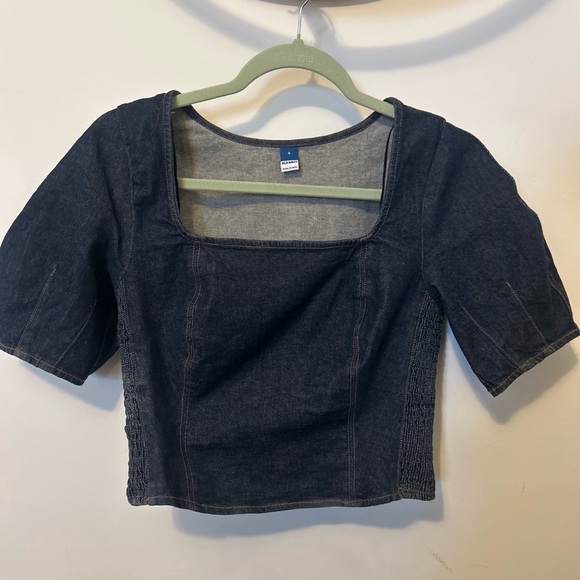 Old Navy Tops - Old Navy Indigo Denim Top